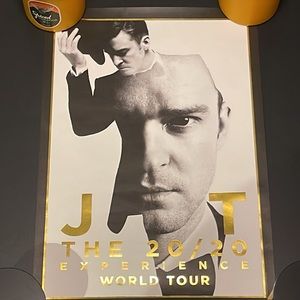 Justin Timberlake The 20/20 Experience World Tour VIP print